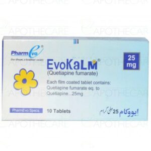 Evokalm 100mg Tablet Uses, Side-Effects, and Price