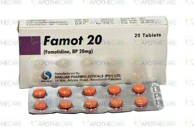 Famot 20mg Tablet Uses, Side Effects, and Price