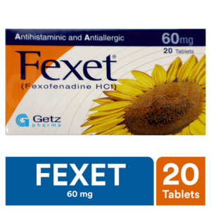 Fexet 60 mg Tablet Uses, Side-Effects and Price